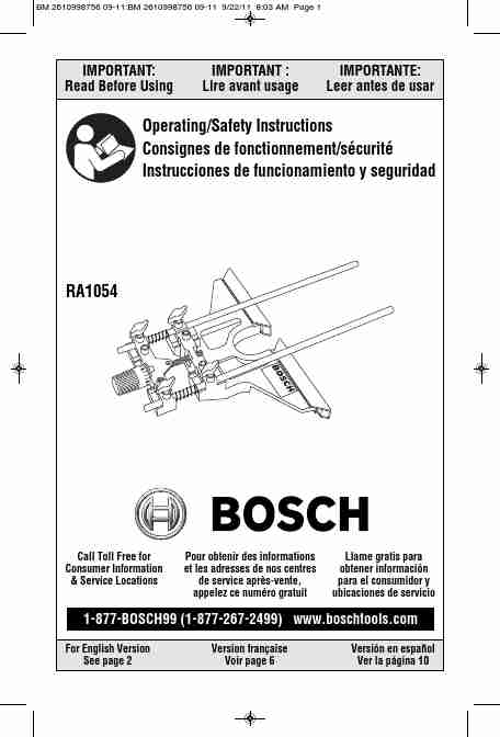 Bosch Ra1054 Deluxe Router Edge Guide Manual-page_pdf